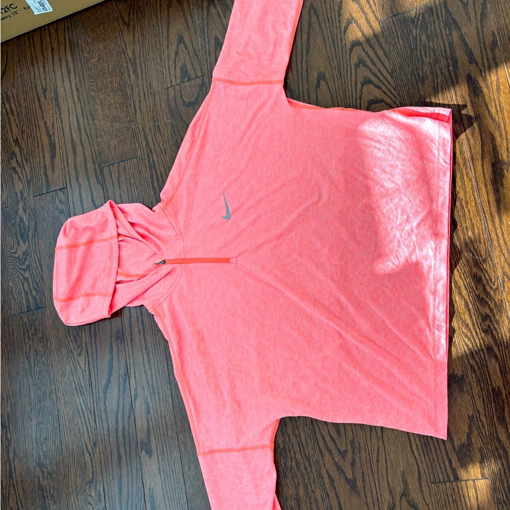 Nike Athletic cropped quarter zip